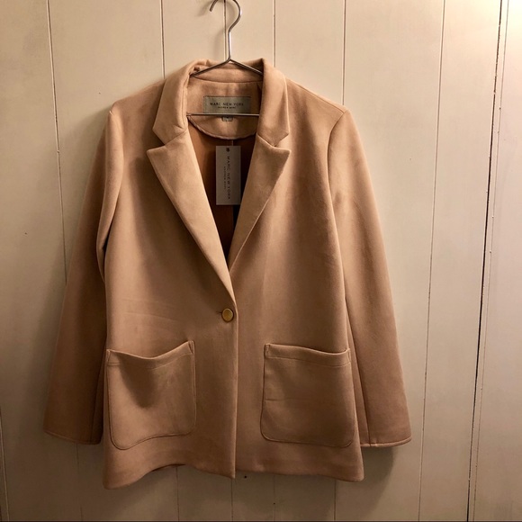 Andrew Marc Suede Blazer